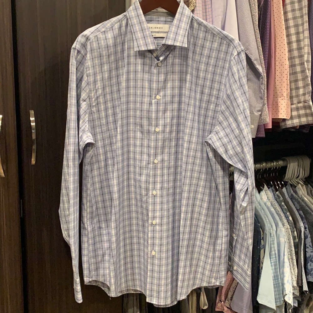 Calibrate Trim Fit Dress Shirt